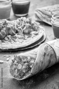 Tandoori aloo roll