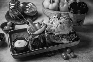 Grilled Chicken Burger Combo