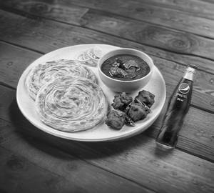 Malabar Parotta (2 Pcs) + Chicken 65 + Gravy + Pepsi (250 Ml)