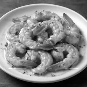 Cheesy Garlic Prawn