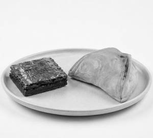 Chicken Patty Brownie Combo