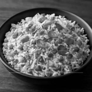 Burnt Garlic Fried Rice ( Chicken)