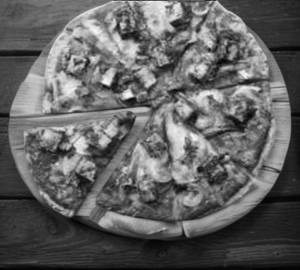 Punjabi tandoori pizza