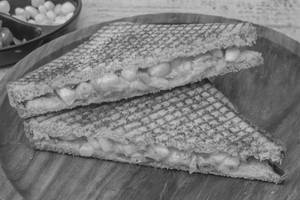 Paneer corn cheese sandwich   