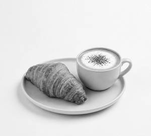 Croissant Coffee Combo