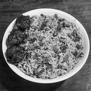 Veg Manchurian Rice