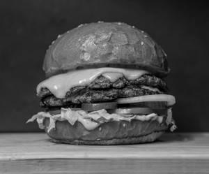 Smashed burger chicken