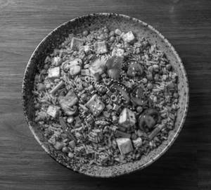 Premium Paneer & Mushroom Fried Rice