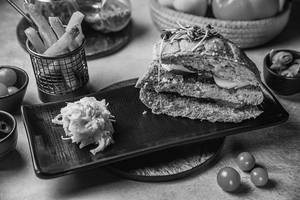 Sourdough Pesto Veg Sandwich