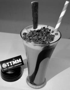 Thick Cold Coffee With Crush