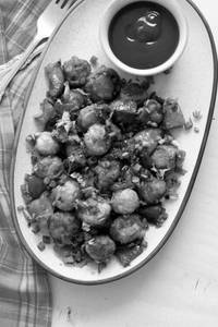 Mushroom Manchurian Dry