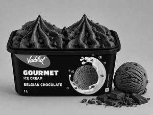 Belgian Chocolate Gourmet Tub - 1 Ltr