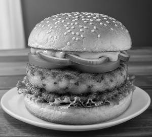 Grilled Aloo Tikki Burger