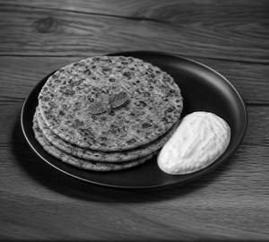 2 Methi Paratha & Dahi