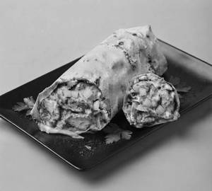 Hariyali Shawarma Roll