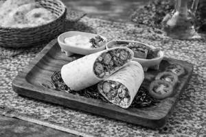 Chicken Kebab Dajaj Wrap