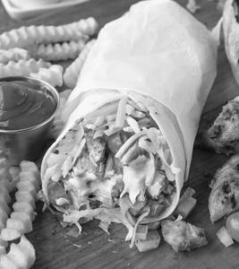 Chicken Mayo Wrap