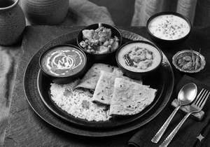 Simple Veg Thali
