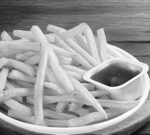Salted french fries