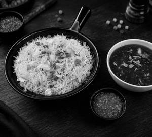 Prawns Manchurian Rice