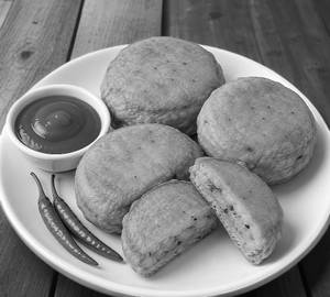 2 Pcs Round Bread Pakoda