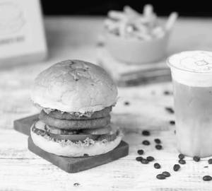 Spicy Paneer Burger Meal