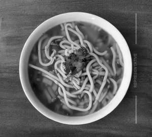 Veg noodles soup