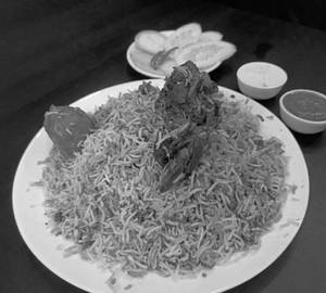 Mutton biryani[ 1pis mutton]