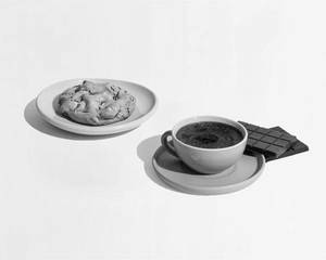 Dark Hot Chocolate & Sea Salt Chocolate Cookie