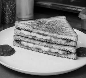 Double Cheese Chutney Sandwich