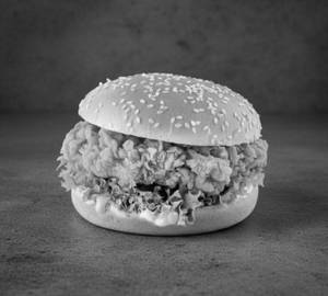 Crispy chicken burger