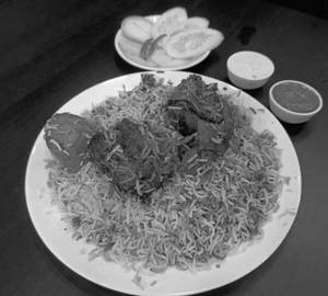 Mutton biriyani [2pis mutton]