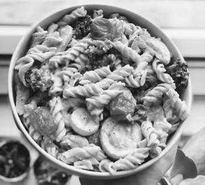 Veg Pasta Alfredo