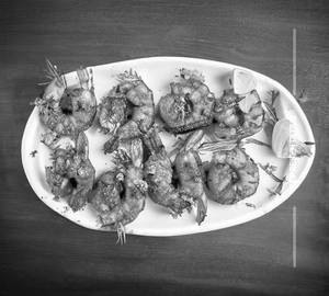 Prawns rava fry