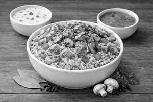 Mushroom Biryani