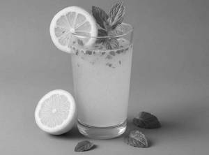 Fresh Pudina Lime Juice