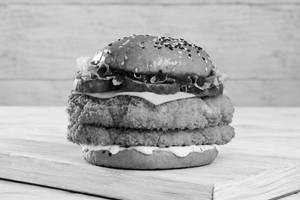 K- Buldak Chicken Double Patty
