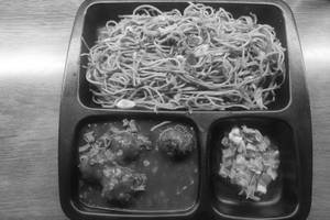 Manchurian with chowmein
