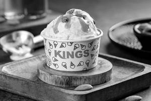 Honey Almond Crunch Ice Cream