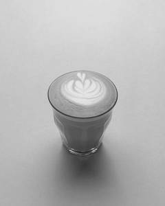 Flat White Hot Coffee