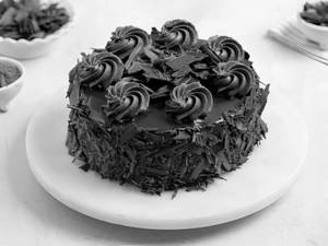 Eggless Rich Chocolate Cake [500g]