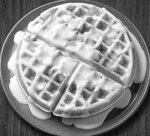 White Chocolate Waffles