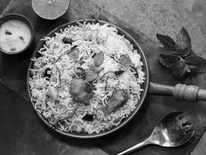 Chicken biryani [half]