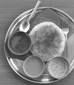Ghee Podi Thatte Idli [1 Piece]