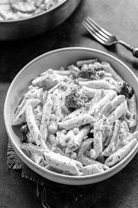 Alfredo Pasta Veg