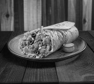 Veg Fingers Burger Wrap