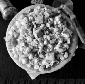 Cheese, Corn Paneer Pizza