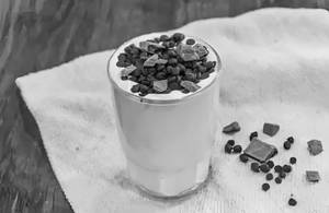 Chocolate milkshake