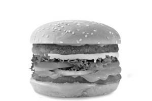 Double aloo tikki burger