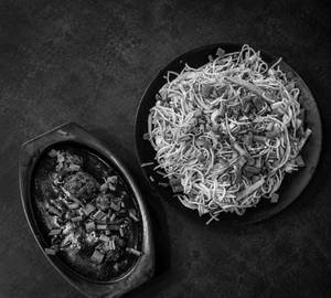 Veg Chilli Noodles Gravy